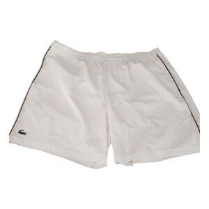 CT2231 Lacoste NWOT Men's White Athletic Shorts 3XL